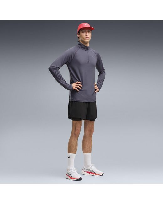 PUMA White Velocity Nitro 5 Road Running Shoes for men