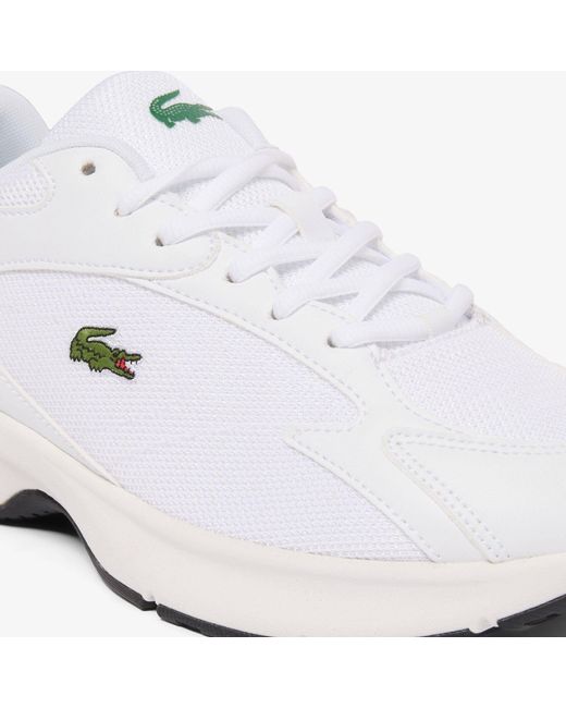 Lacoste White L003 Base Runners for men