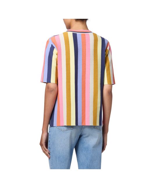 Paul Smith Blue Precision Knitted Top