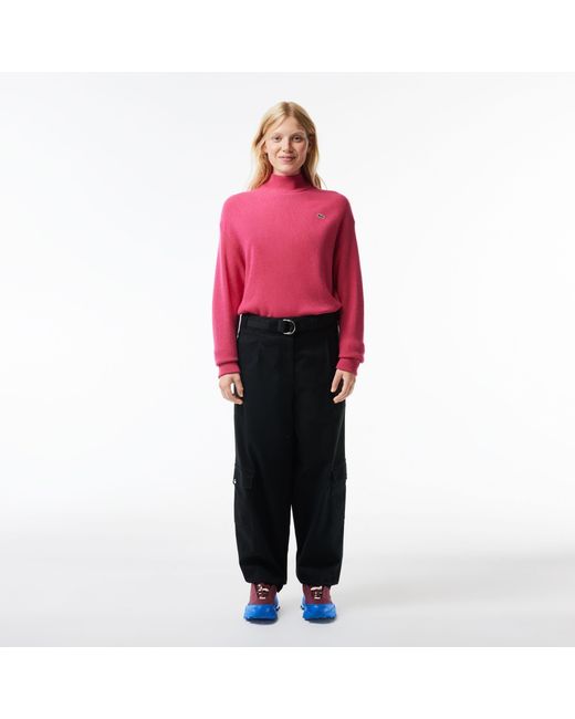 Lacoste Black Cargo Trousers