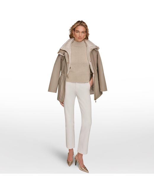 Donna Karan Natural Hybrid Jacket