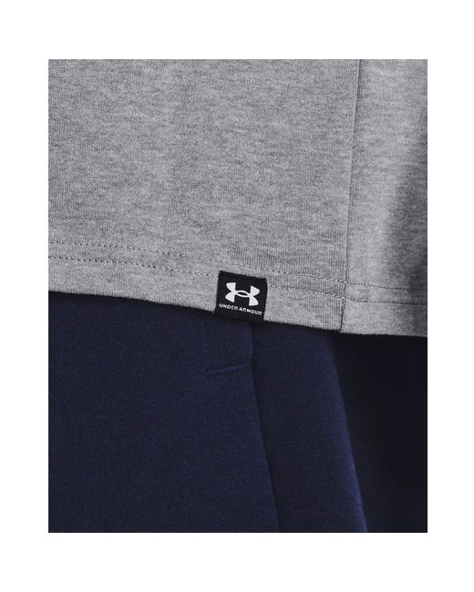 Under Armour Gray Short-Sleeve Performance Gym Top for men