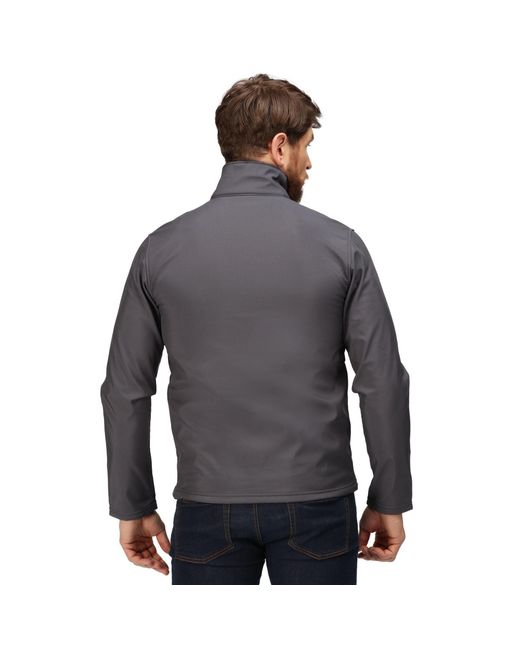 Regatta Gray Octagon Ii Printable 3 Layer Jacket for men