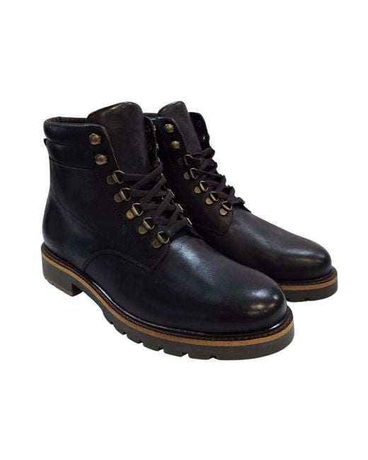 Firetrap Black Hiker Boots for men