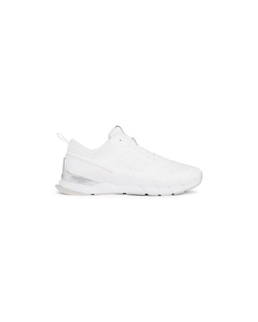 Calvin Klein White Top Lace Up Trainers for men