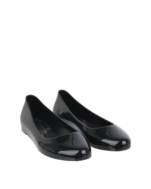 Miso Black Jelly Ballet Pumps