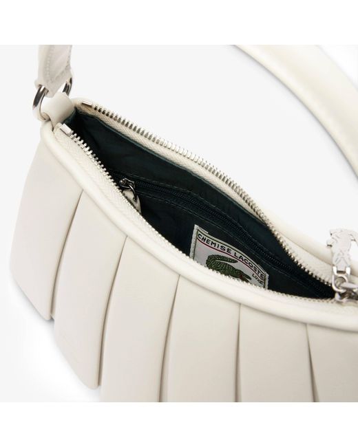 Lacoste White Lenglen Shoulder Bags