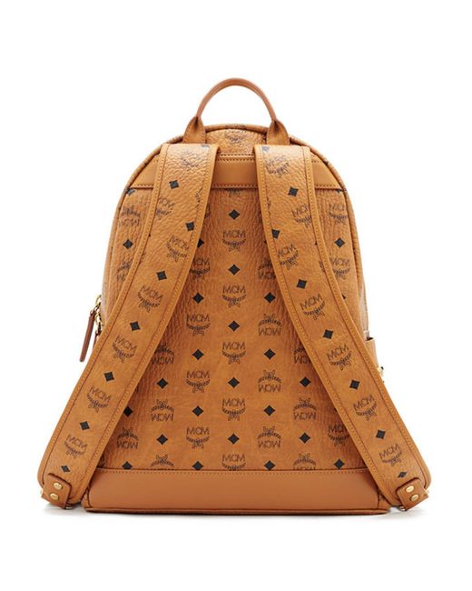 MCM Yellow Stark Backpack