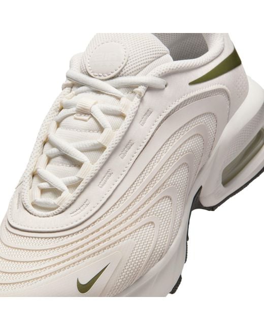Nike White Air Max Fire Sneakers