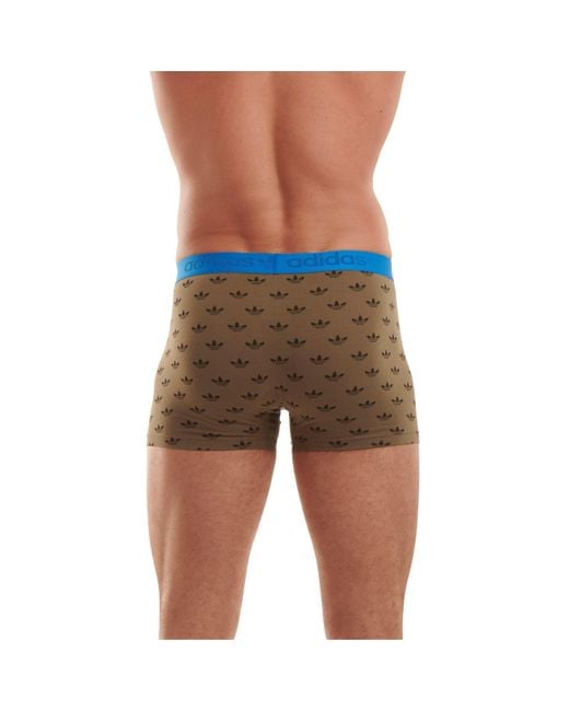 Adidas Originals Blue Originals Comfort Flex Cotton 2-Pack Boxer for men