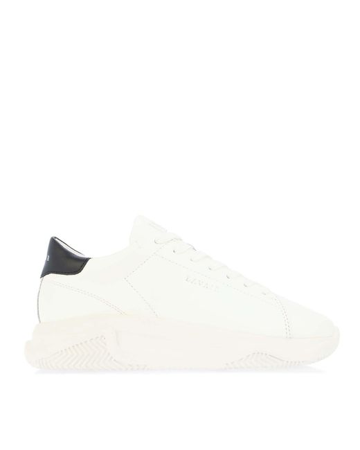 Lavair White Linear Trainers for men