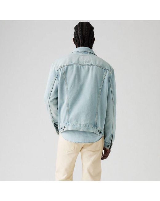 Levi's Blue The Trucker Jacket New Light T for men