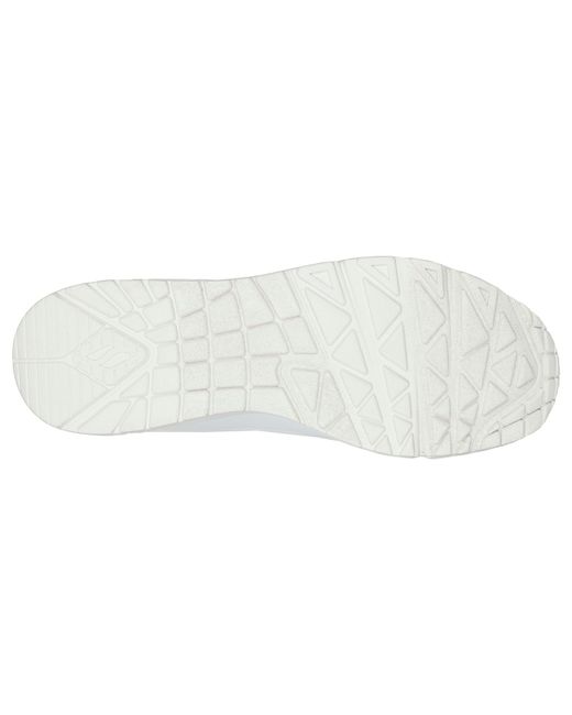 Skechers White Uno Stand On Air Trainers for men