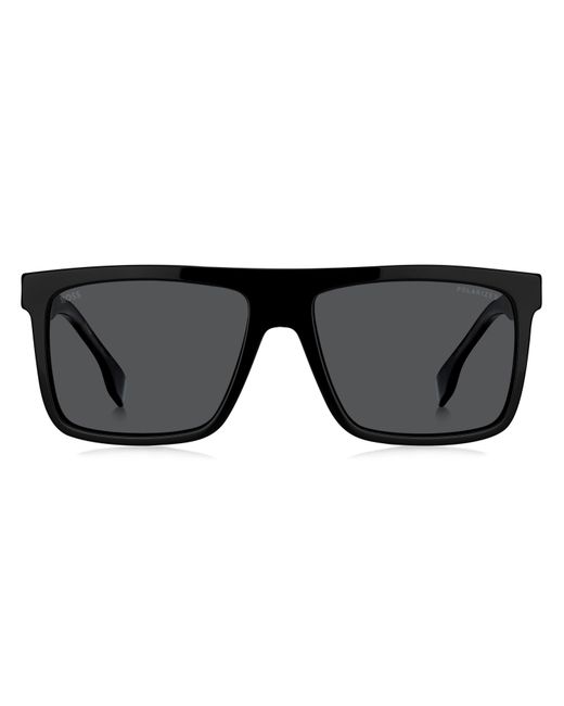 Boss Black Rectangle Sunglasses for men