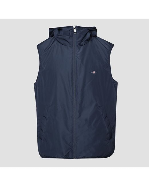 Gant Blue Light Padded Vest for men