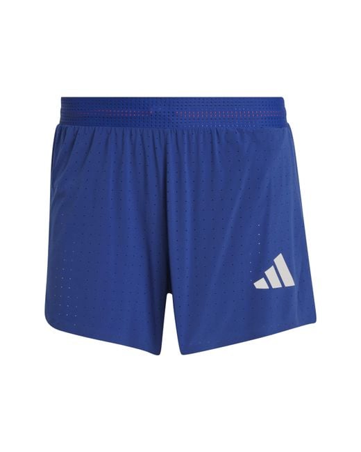 Adidas Blue Split Sho 3 M Gym Short for men