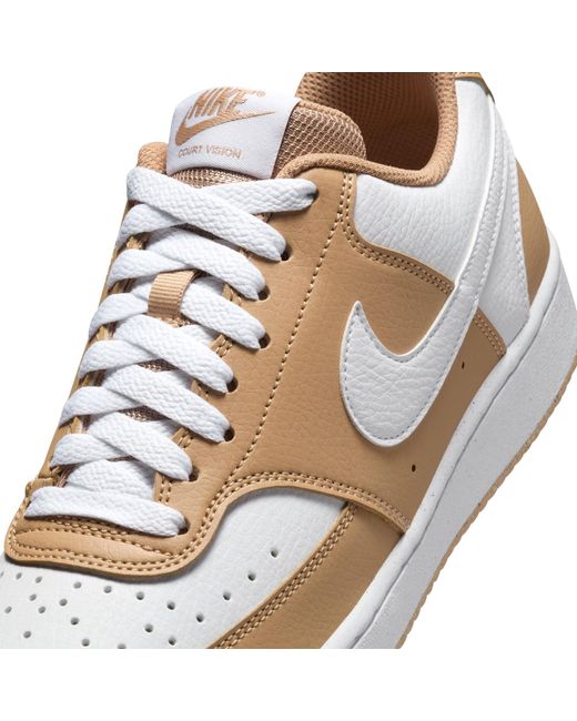 Nike Brown Court Vision Low Next Nature Shoes