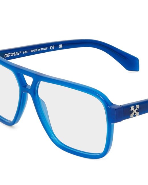 Off-White c/o Virgil Abloh Blue Off Eyewear Style 81 I 99