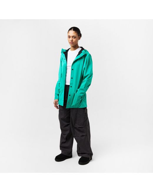 Rains Blue Softshell Jacket