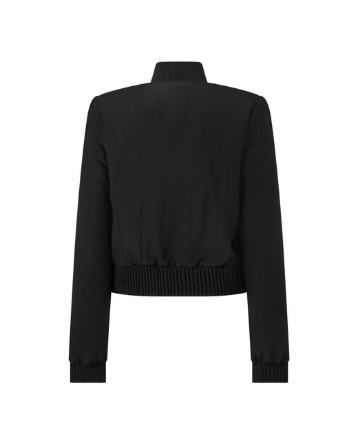 McQueen Black Alex Dart Bomber Jkt Ld63