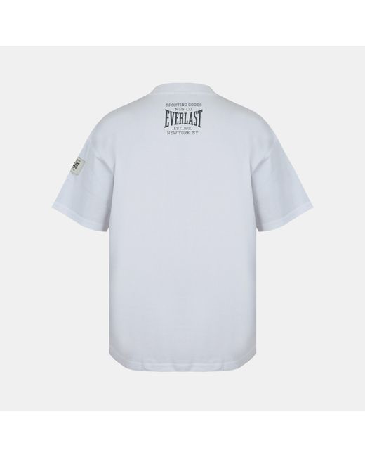 Everlast Blue Nyc Logo Oversized T-Shirt for men
