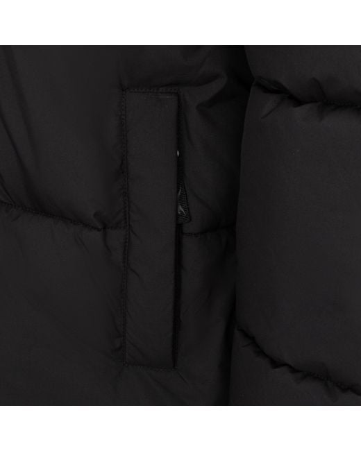 Slazenger 1881 Black Multiway 4-In-1 Detachable Hood Long Sleeve Puffer Jacket