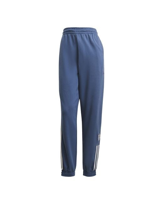 Adidas Originals Blue Closed Hem Jersey Joggers