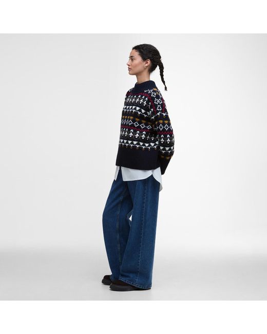 Barbour Blue Larisa Jumper