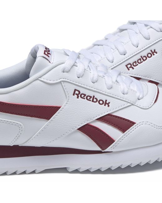 Reebok White Glide Ripple Clip Trainers for men