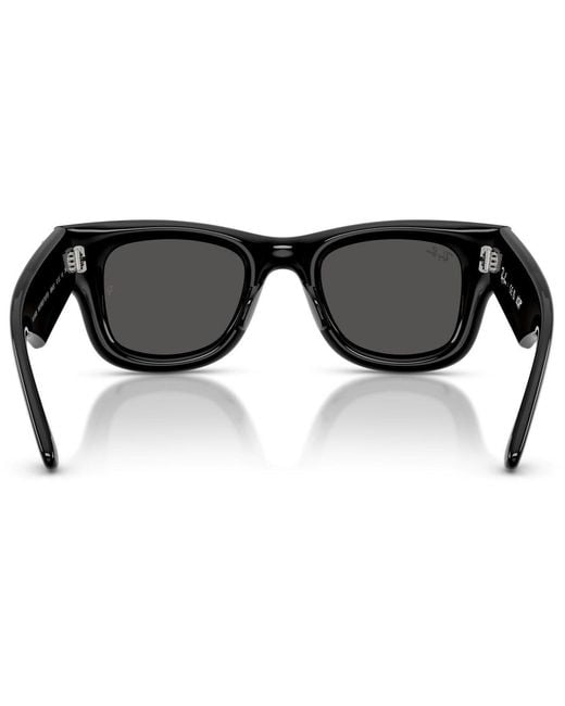 Ray-Ban Black Puffer Wayfarer Sunglasses
