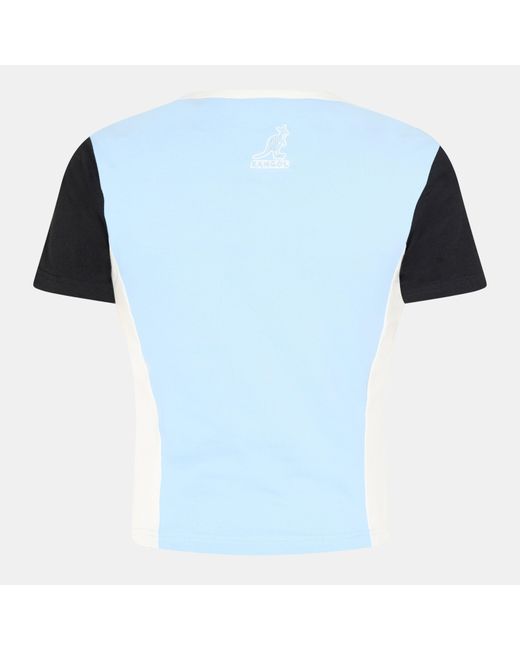 Kangol Blue Optimist Fitted Baby Tee