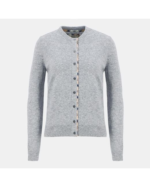 Barbour Blue Pendle Cardigan
