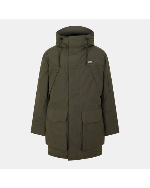 Lacoste Green Blouson Parka for men