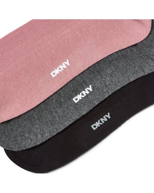 DKNY Black 3 Pack Socks Cecilia