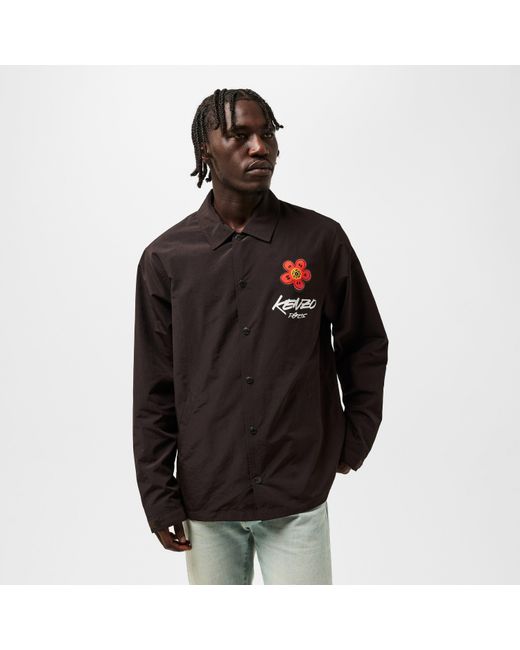 KENZO Brown Futura Coach Jacket for men