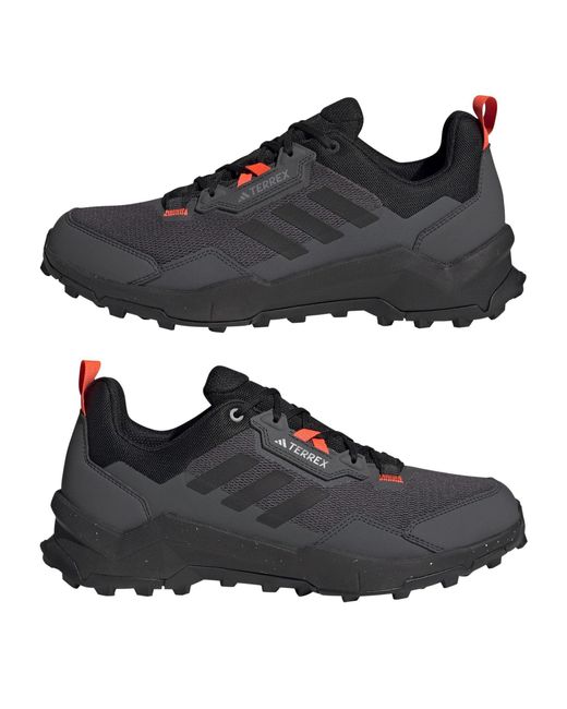 Adidas Black Terrex Non Waterproof Hiking Shoes for men