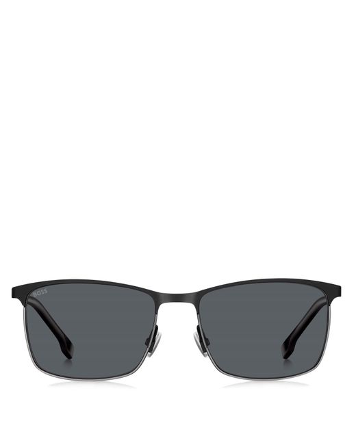 Boss Black Round Sunglasses for men