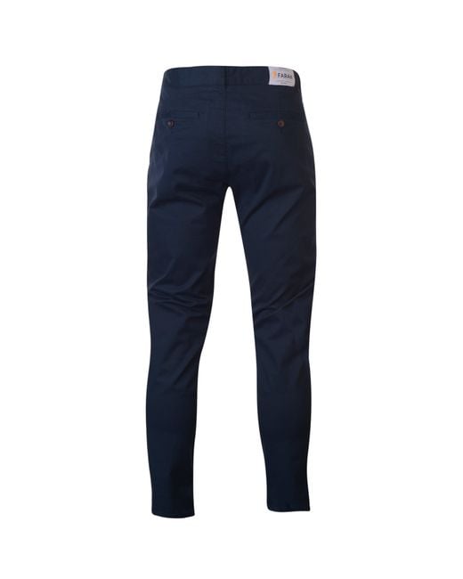 Farah Blue Elm Slim Chinos for men