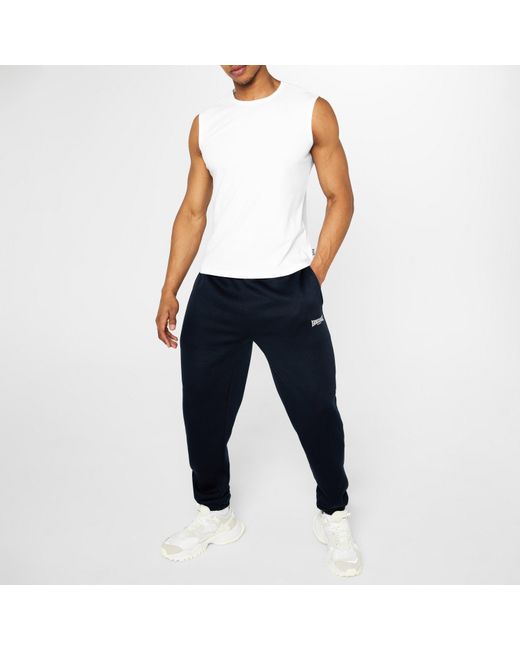 Lonsdale White Sleeveless T-Shirt for men