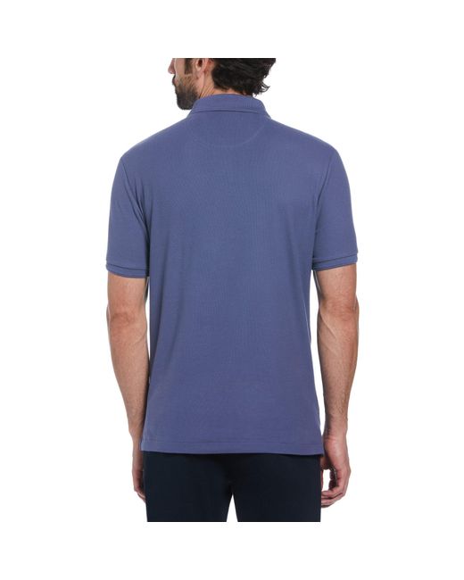 Original Penguin Blue Daddy Polo Shirt for men