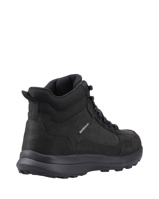 Cotswold Black Oddington Nubuck for men
