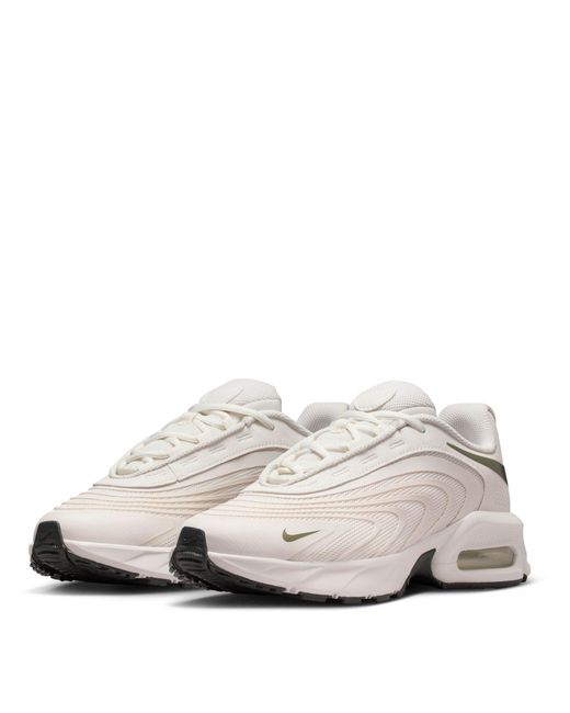 Nike White Air Max Fire Sneakers