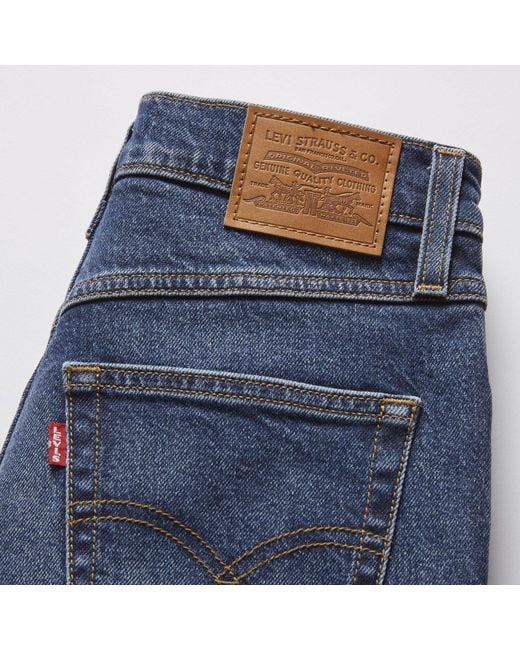Levi's Blue 80S Mom Jean