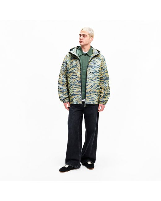 KENZO Green Tiger Windbreaker for men