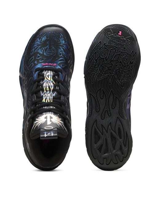 PUMA Blue Mb.04 Reflections Basketball Trainers for men