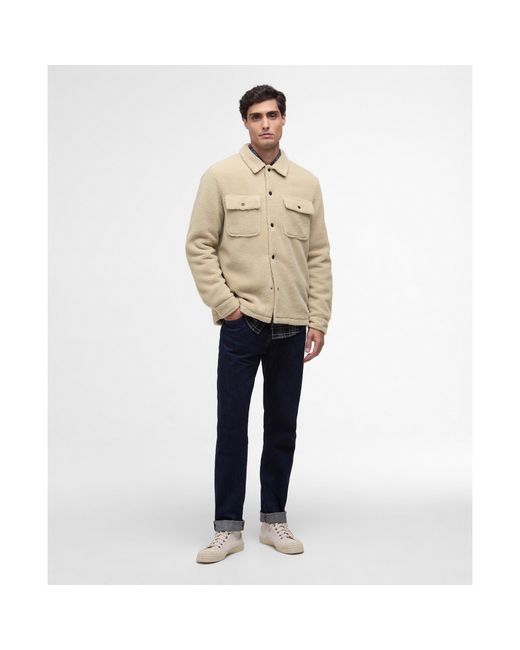 Barbour Natural Trident Overshirt for men