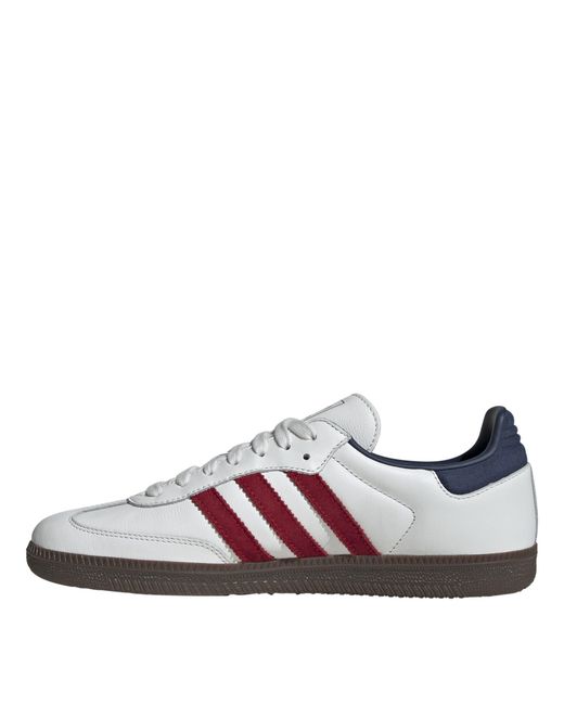 Adidas Originals White Samba Og Low-Top Trainers for men