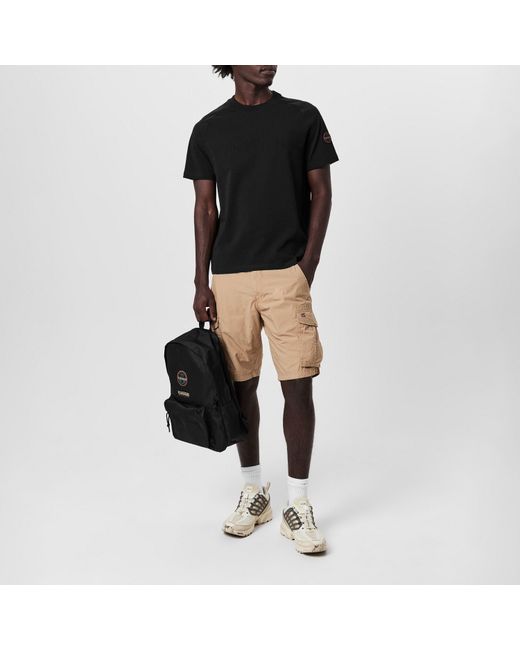 Napapijri Black Ambara Ss Tee for men