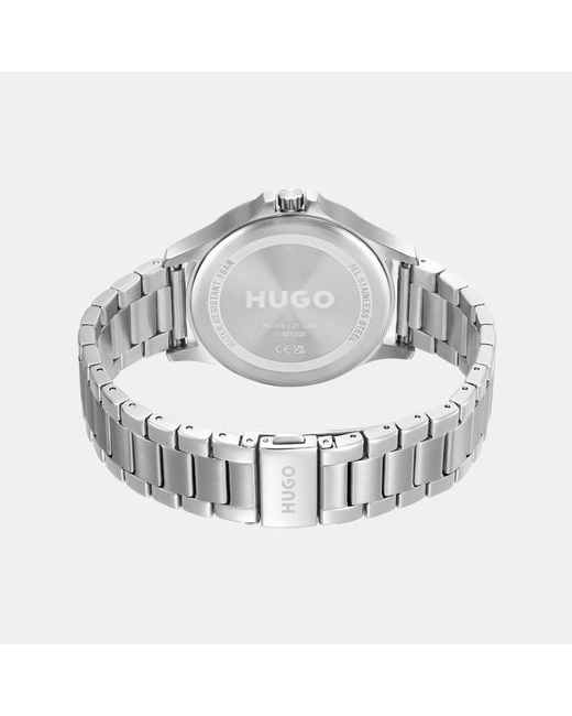 HUGO Metallic Gents #Leap Bracelet Watch for men