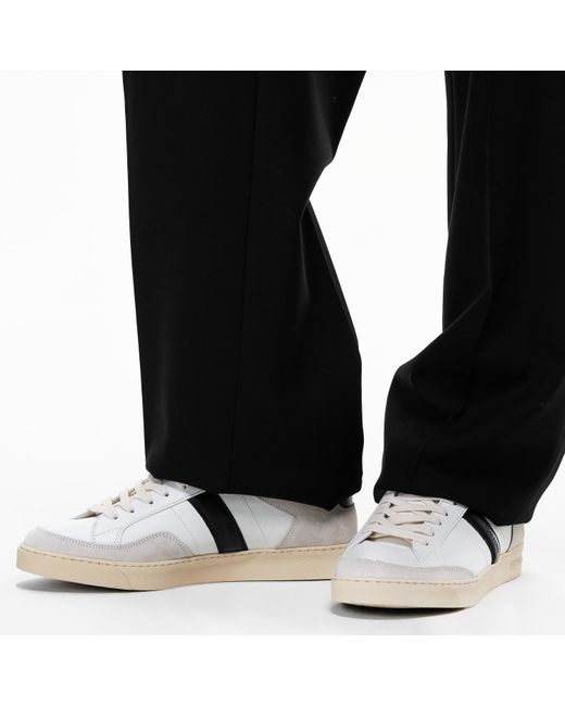 Tom Ford White Low-Top Trainers for men